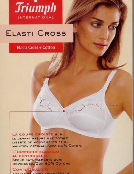 SOUTIEN-GORGE ELASTICROSS COTTON TRIUMPH