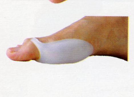 Coquille de protection gel de silicone pour Hallux