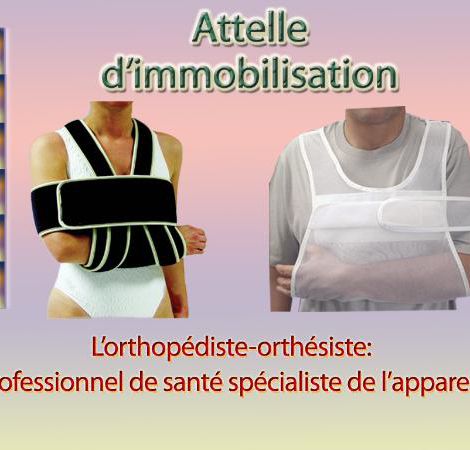 ATTELLE IMMOBILISATION