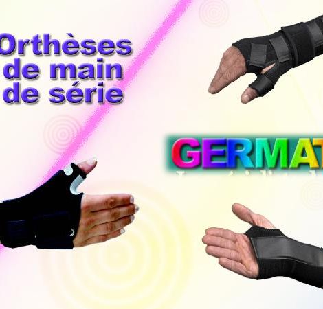 ORTHESE DE MAIN DE SERIE